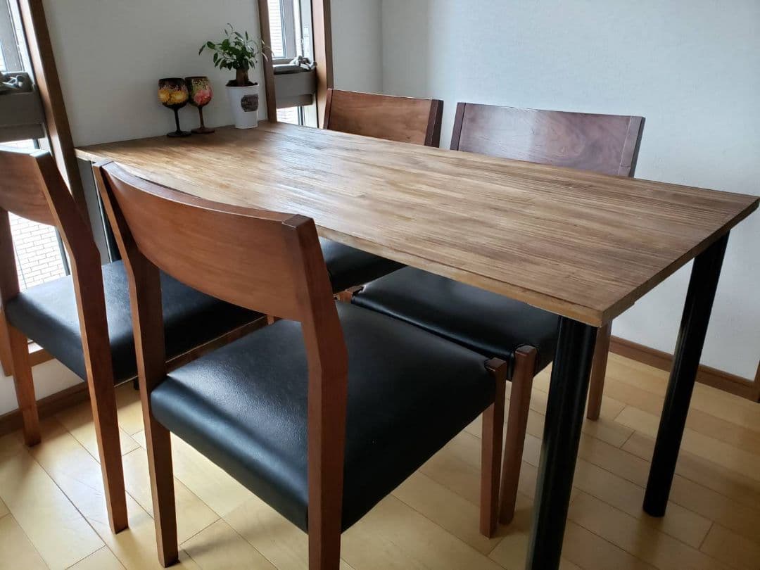 【一脚のみ】100✕70　 カウンターテーブル　木製テーブル