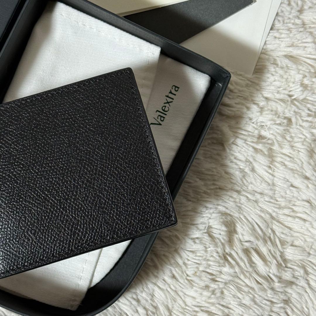 ⭐️新品未使用⭐️　Valextra　ヴァレクストラ　マネークリップ　ブラック