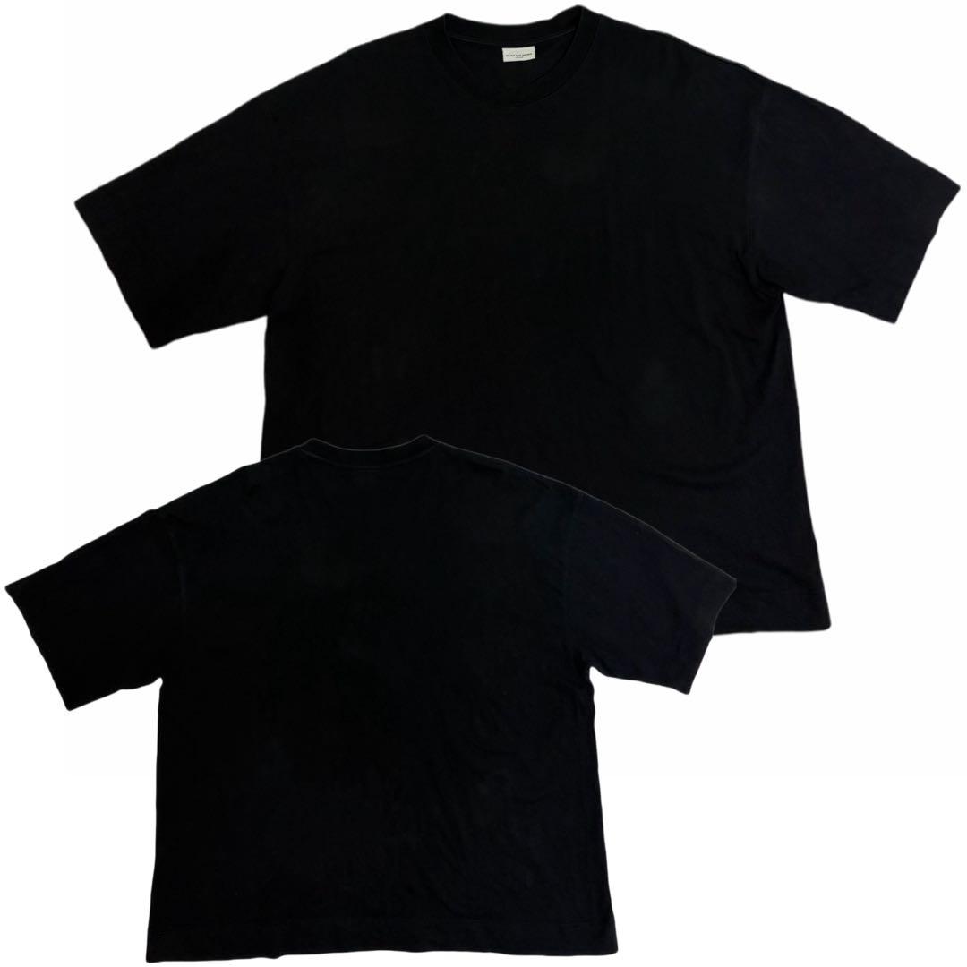 DRIES VAN NOTEN トルコ製 OVER SIZEカットソー ブラック