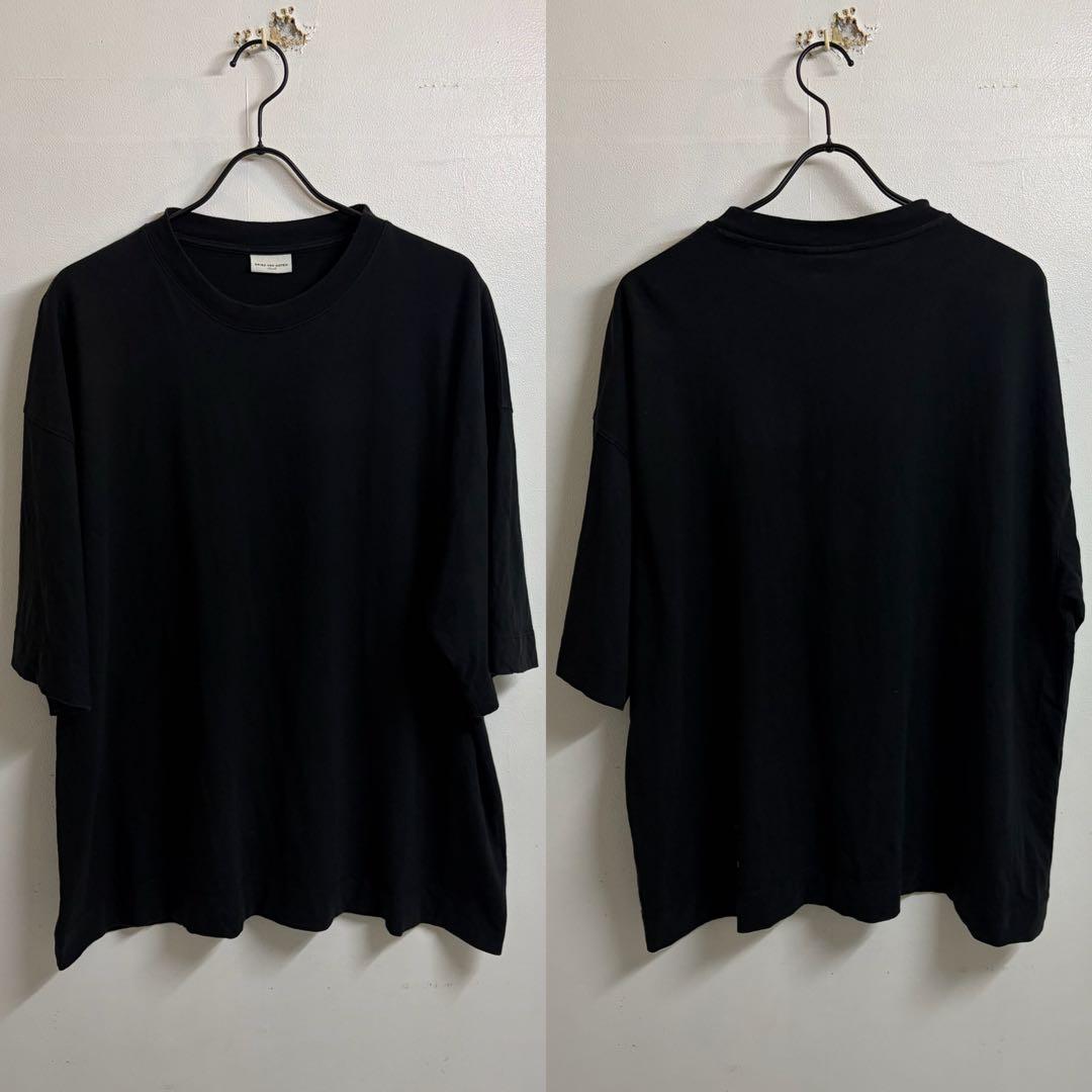 DRIES VAN NOTEN トルコ製 OVER SIZEカットソー ブラック