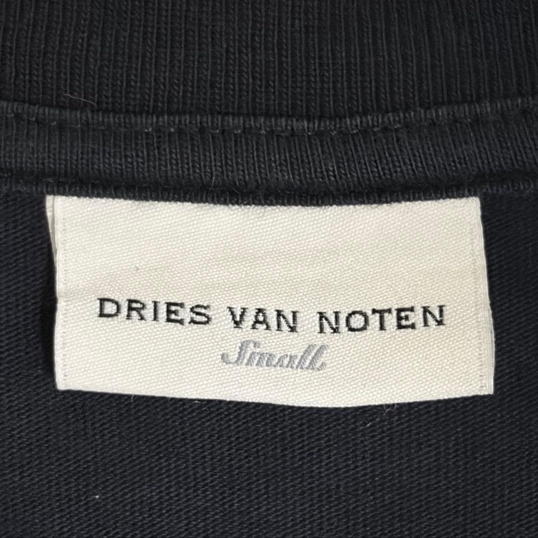 DRIES VAN NOTEN トルコ製 OVER SIZEカットソー ブラック