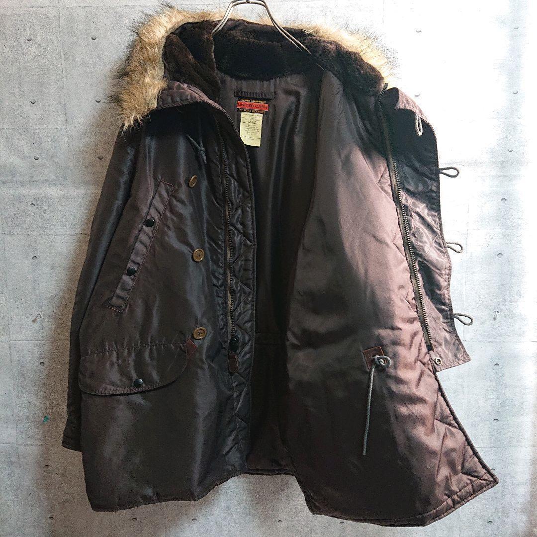 UNITED CARR★希少カラー N3-B フライトジャケット 茶 L