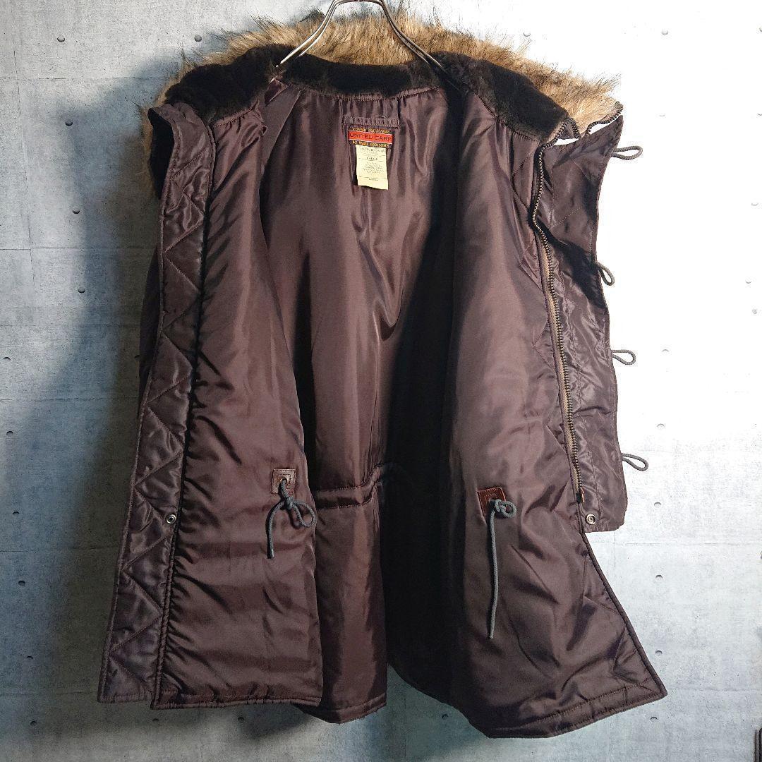 UNITED CARR★希少カラー N3-B フライトジャケット 茶 L