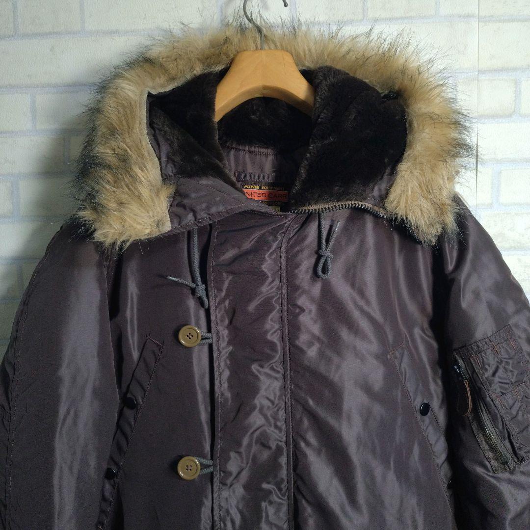 UNITED CARR★希少カラー N3-B フライトジャケット 茶 L