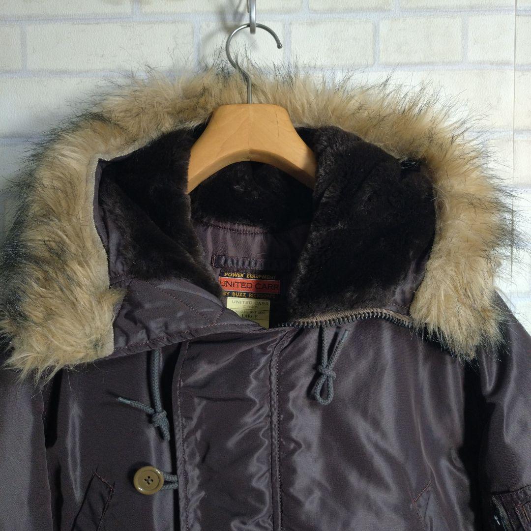 UNITED CARR★希少カラー N3-B フライトジャケット 茶 L