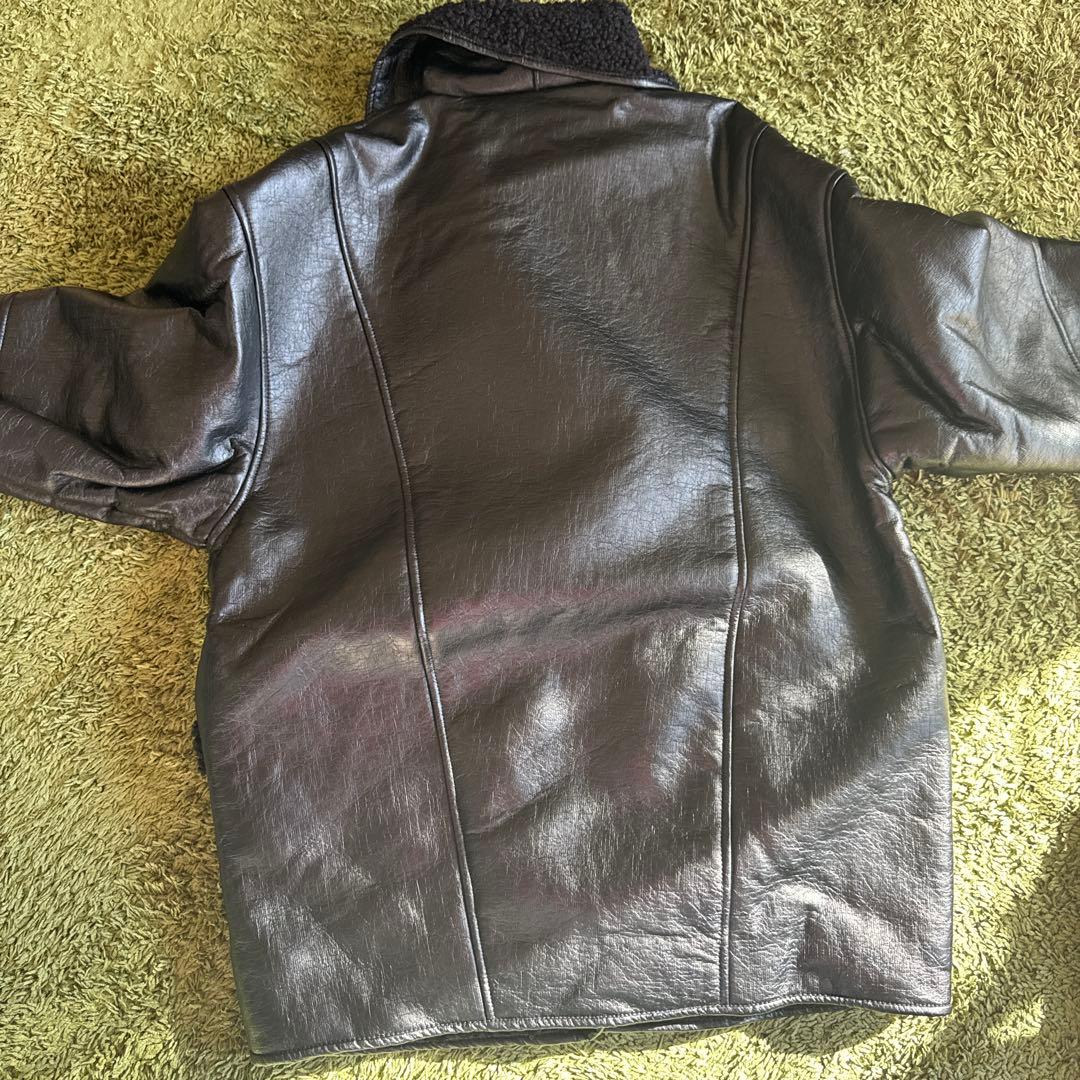 MAISON HAUSSMANNエコレザーコート