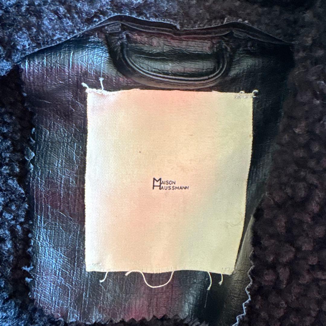 MAISON HAUSSMANNエコレザーコート