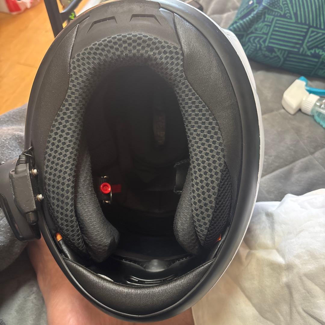 バイソン  Arai Astro IQスモークシールド付きマッドホワイト