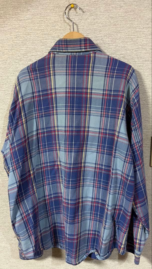 70s ビッグマック ビンテージ 長袖 チェック柄 ヘビー ネルシャツ XL