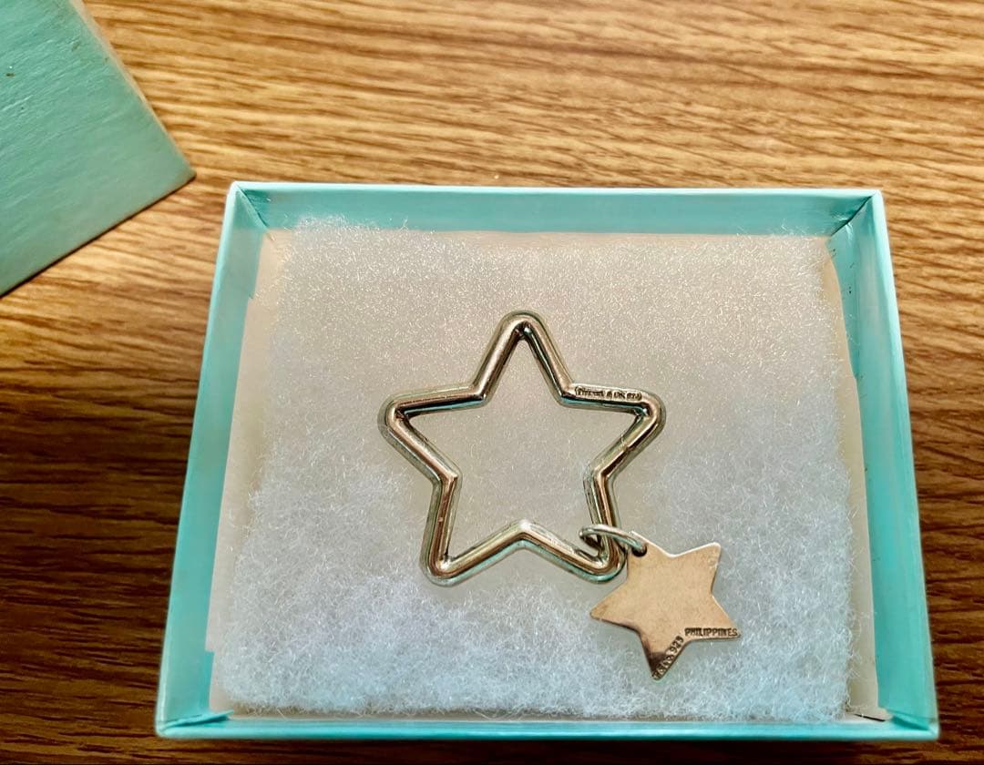 Tiffany & Co. 星型キーホルダー