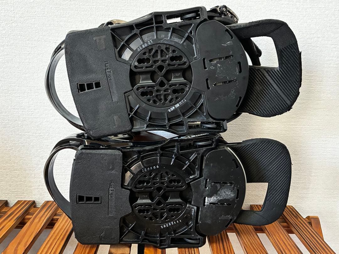 BURTONバインディング【カーテル（メンズMサイズ）】ブラック×茶色