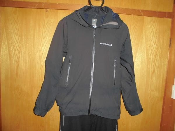 montbell スノーボード/スキーウェアセット 黒 男性用Mサイズ