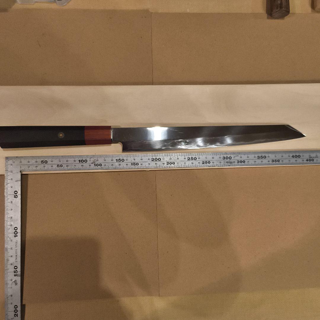 今だけ値下げ中　V金10号切り付け型柳刃包丁 約420mm