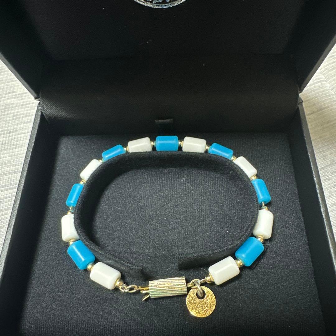 クリオ ブレスレット 17cm アクアブルー