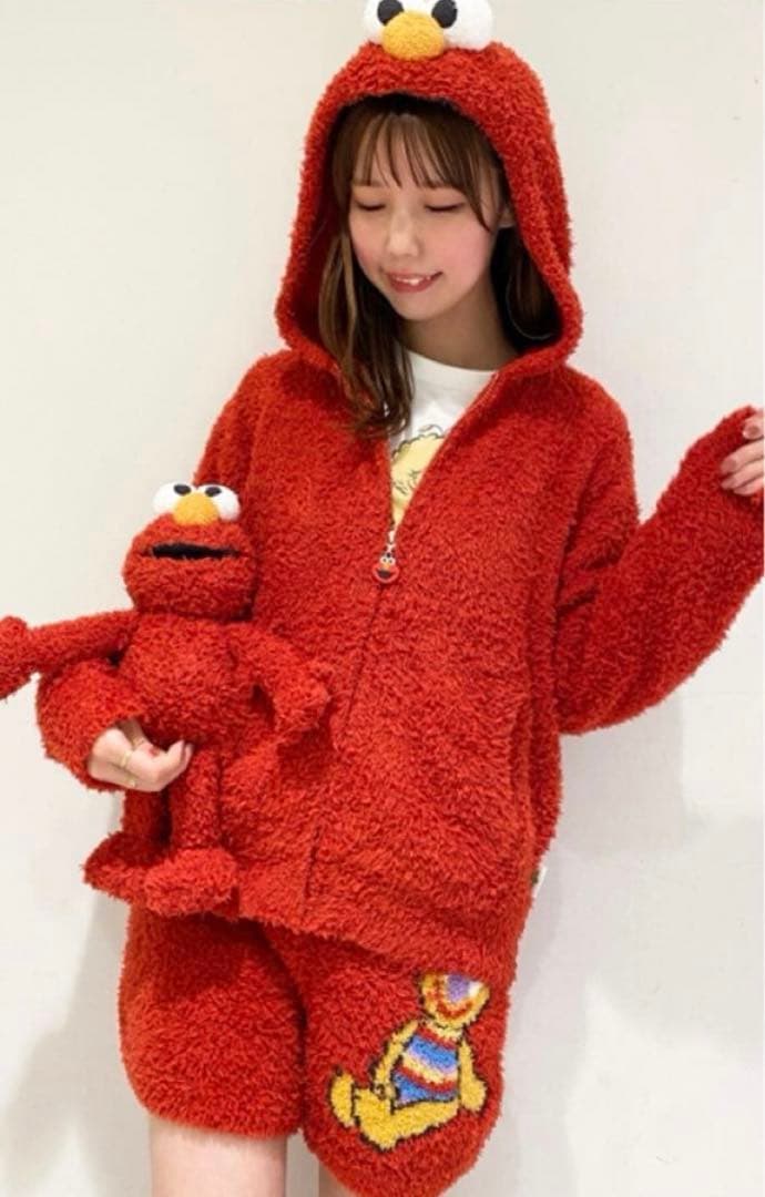 GELATO PIQUE セサミストリート　エルモセットアップ 新品