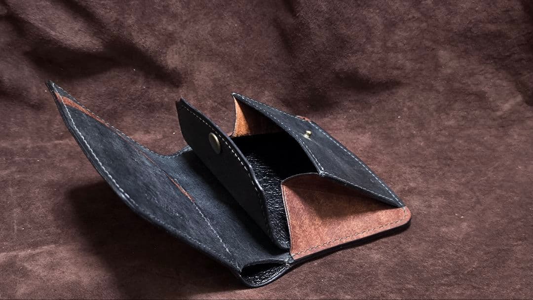 【セール】コンパクト二つ折り財布　プエブロ