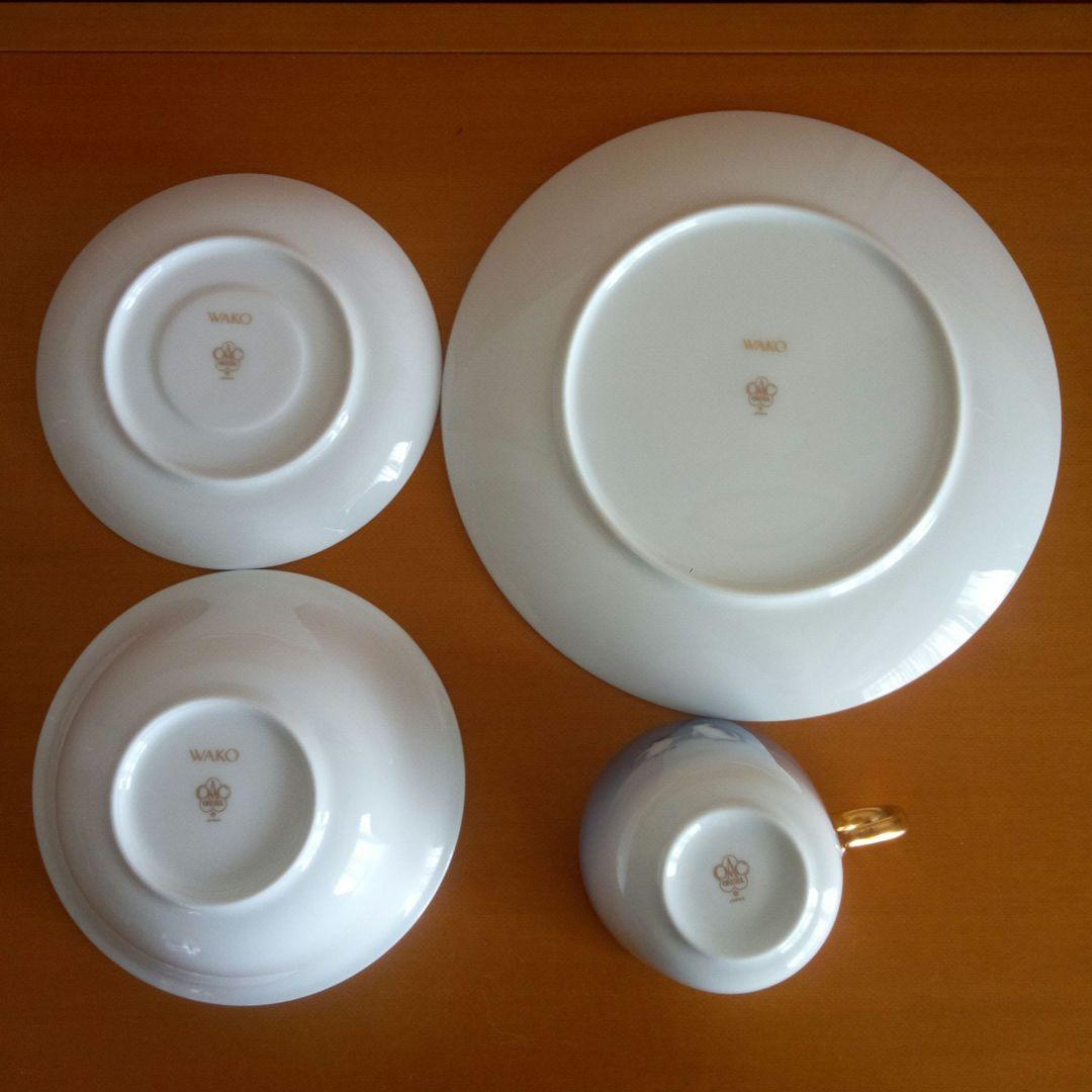 【希少】大倉陶園×和光 モーニングセット ８pieces 未使用品