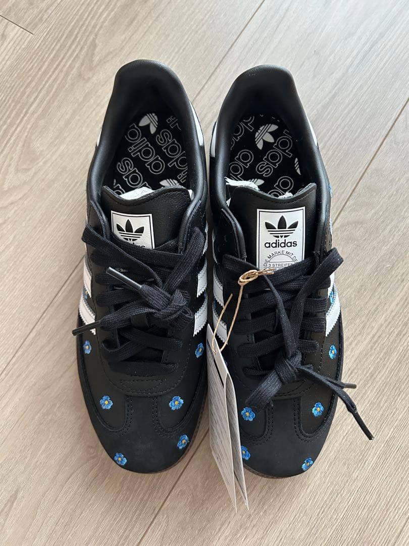 【未使用】adidas SAMBA OG W 24.5cm 花柄