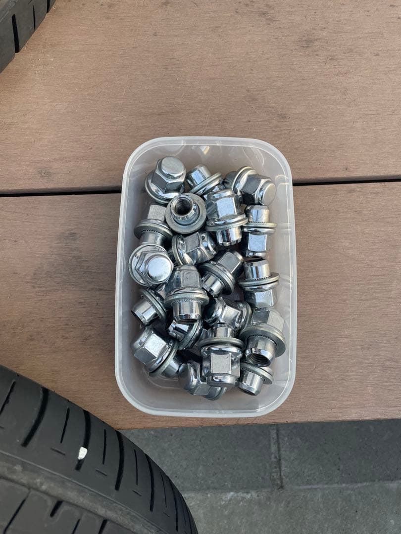 30系ヴェルファイア　アルファード　純正 17インチホイールタイヤセット4本