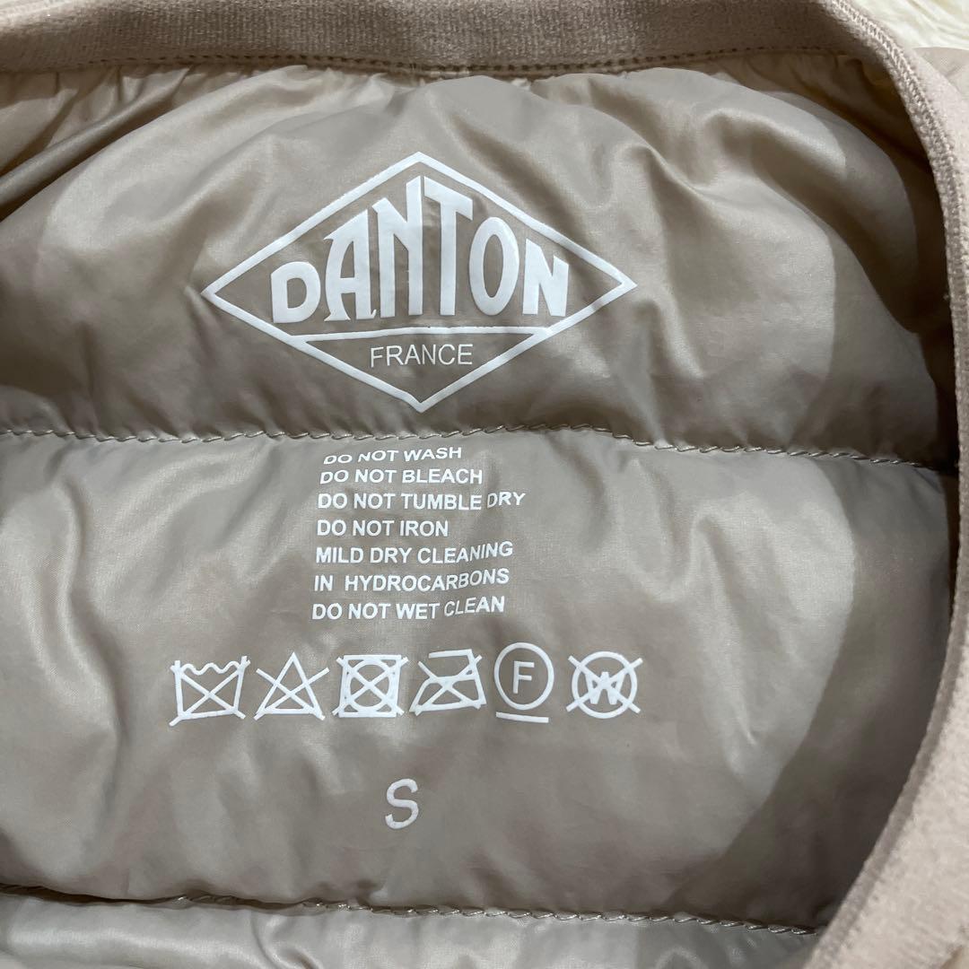 くまモン4号。DANTON ダントン クルーネック インナーダウンS