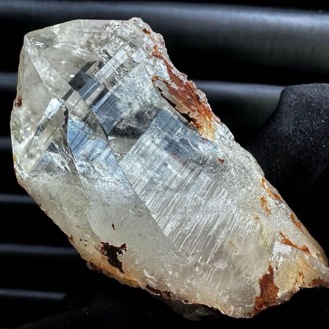 高透明度❗️レインボー☆コロンビアレムリアンシード クリスタル ポイントA1549