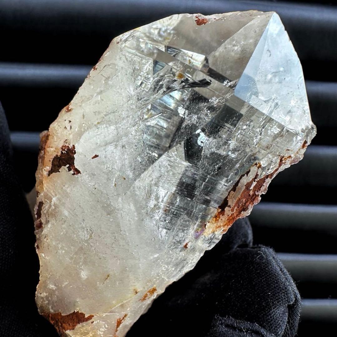 高透明度❗️レインボー☆コロンビアレムリアンシード クリスタル ポイントA1549