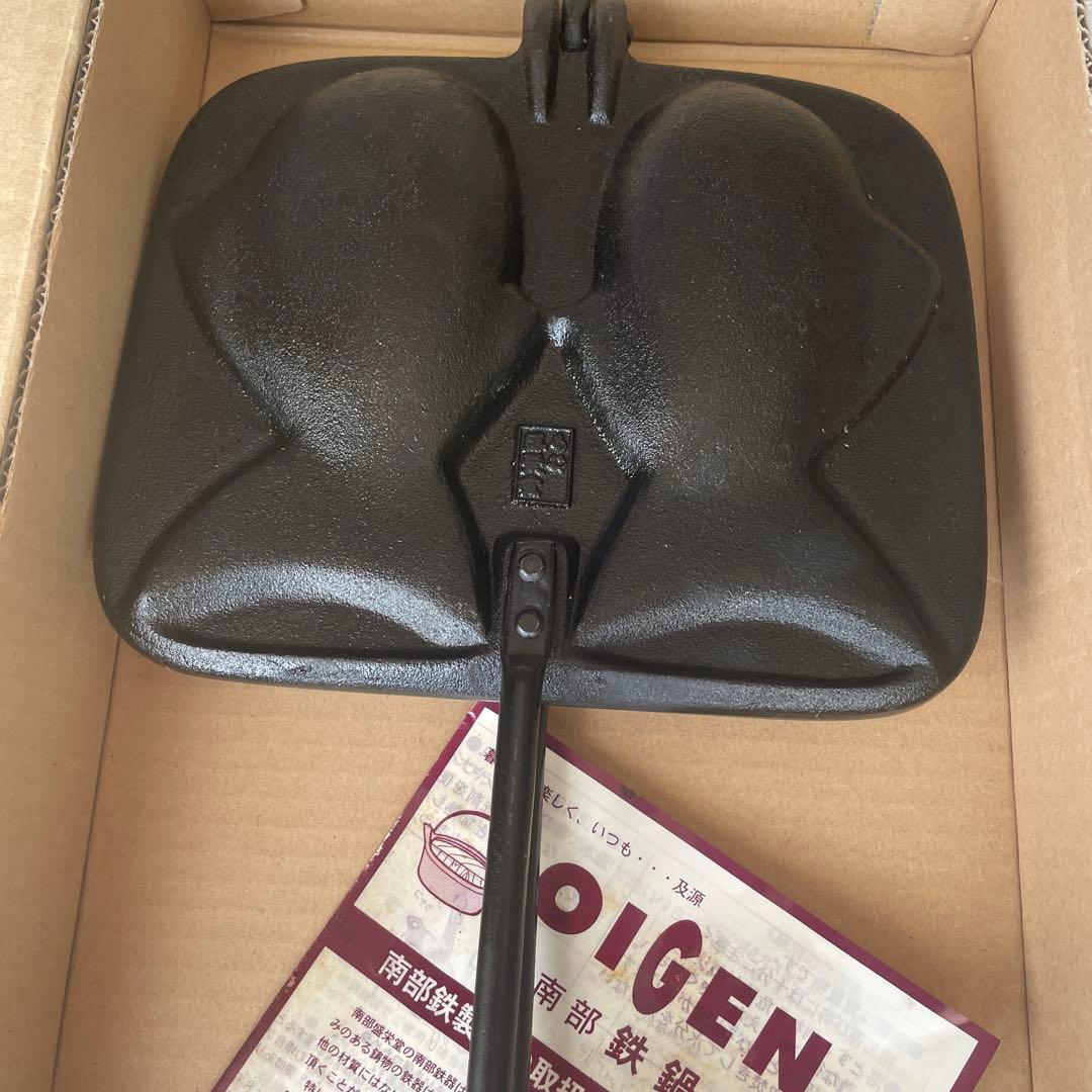 南部盛栄堂 OIGEN たい焼き器2個焼き用