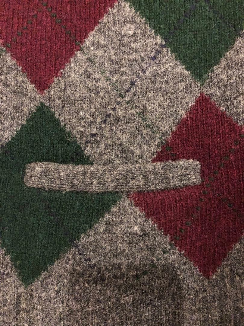 ラルフローレンラグビー　アーガイルニット