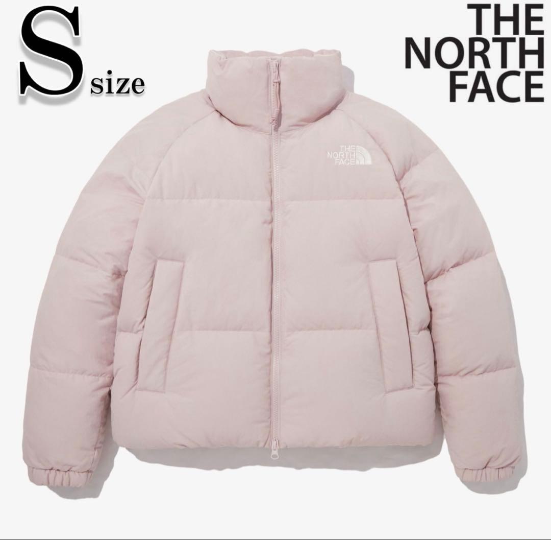 【美品】ノースフェイスダウン 韓国 ピンク Sサイズ　ヌプシ
