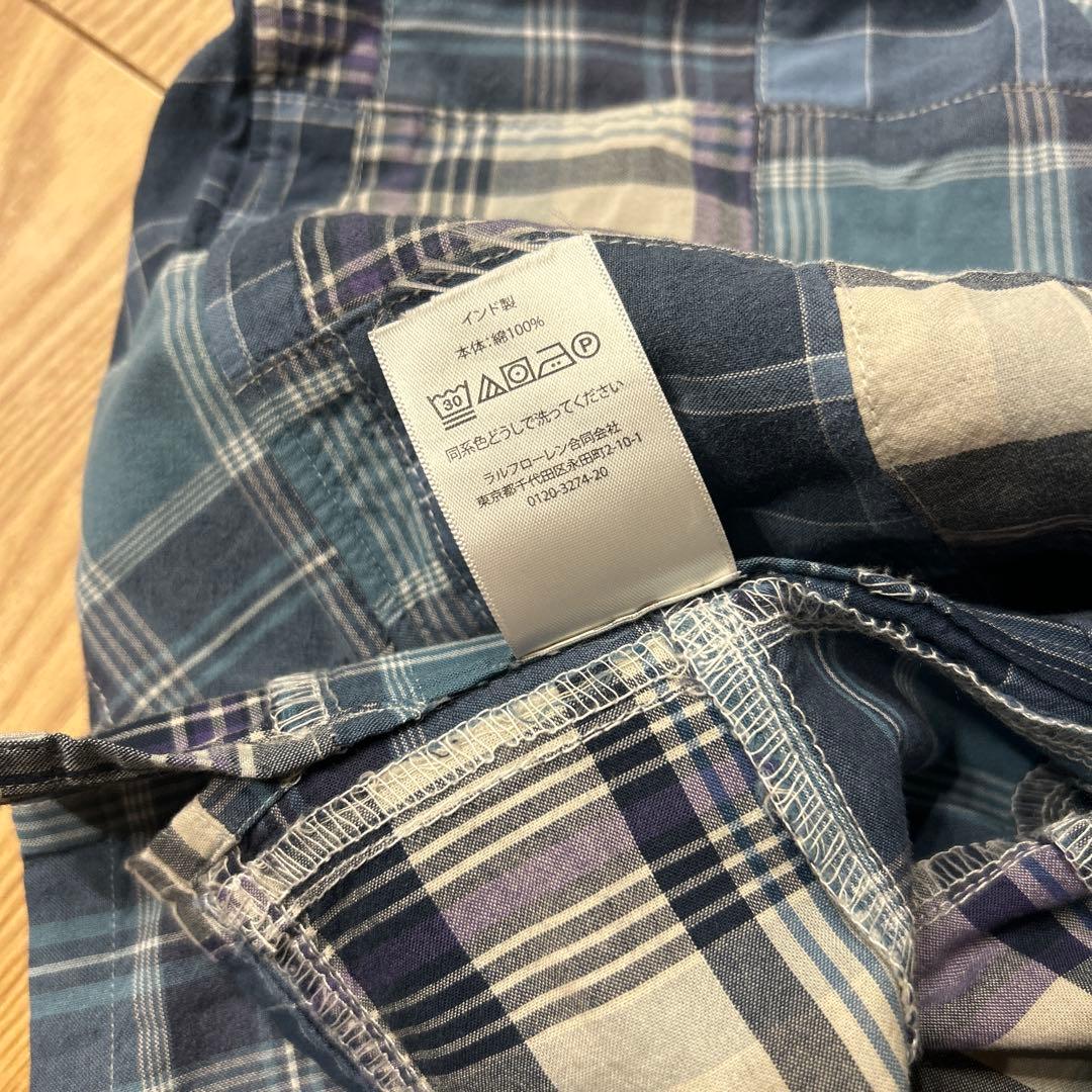 Polo Ralph Lauren ラルフローレン パッチワーク シャツ
