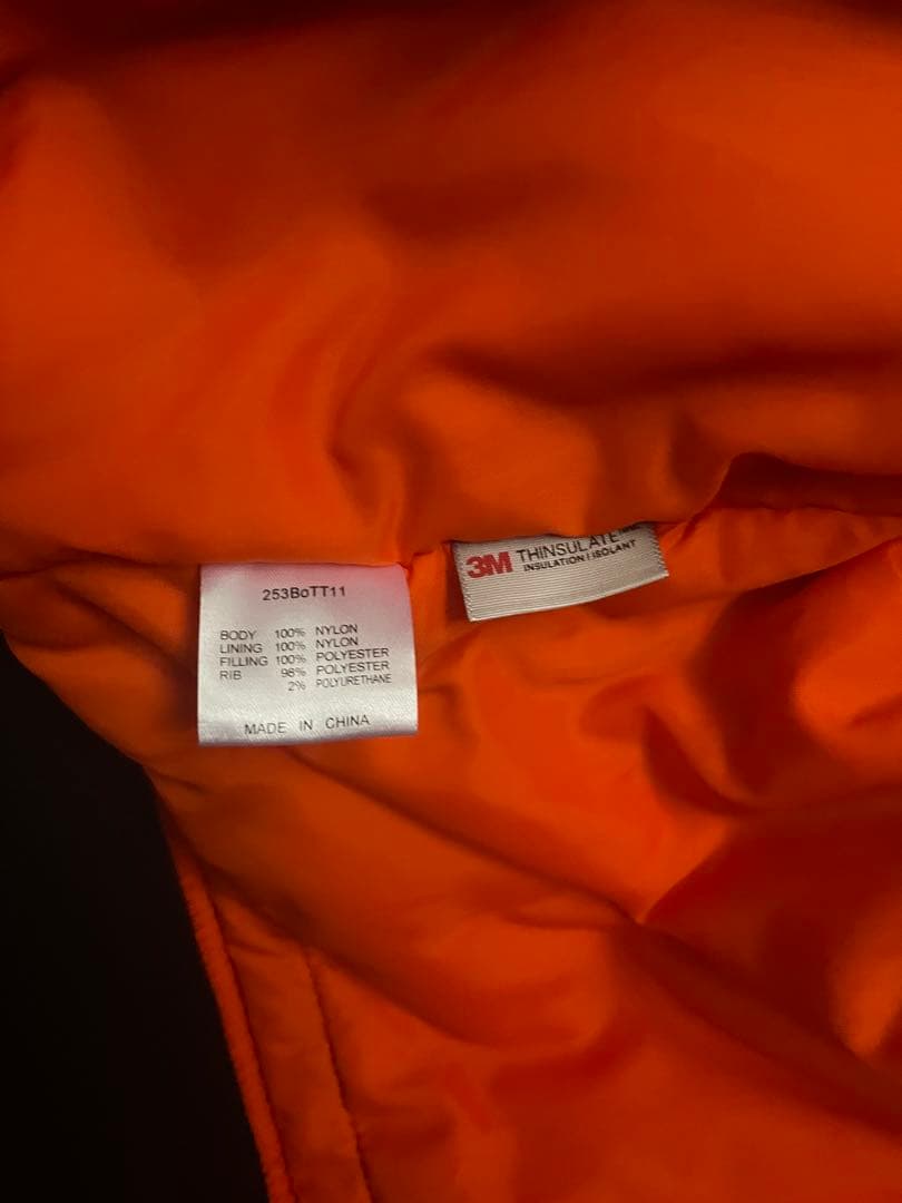 BoTT Jacquard MA-1 Jacket Mサイズ ブラック