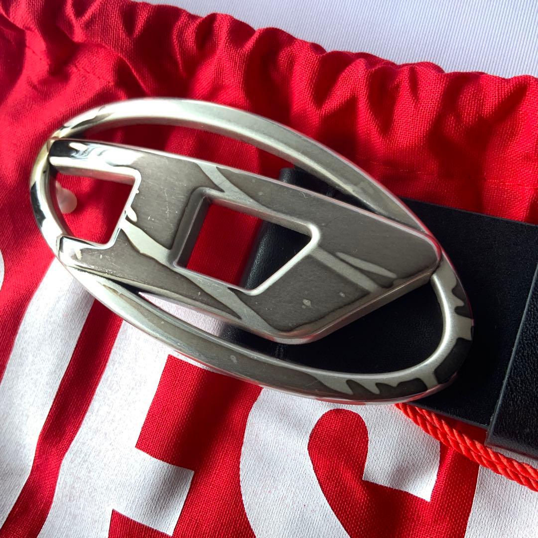 新品　訳あり　DIESEL　ベルト　B-1DR　X08516　80　ユニセックス