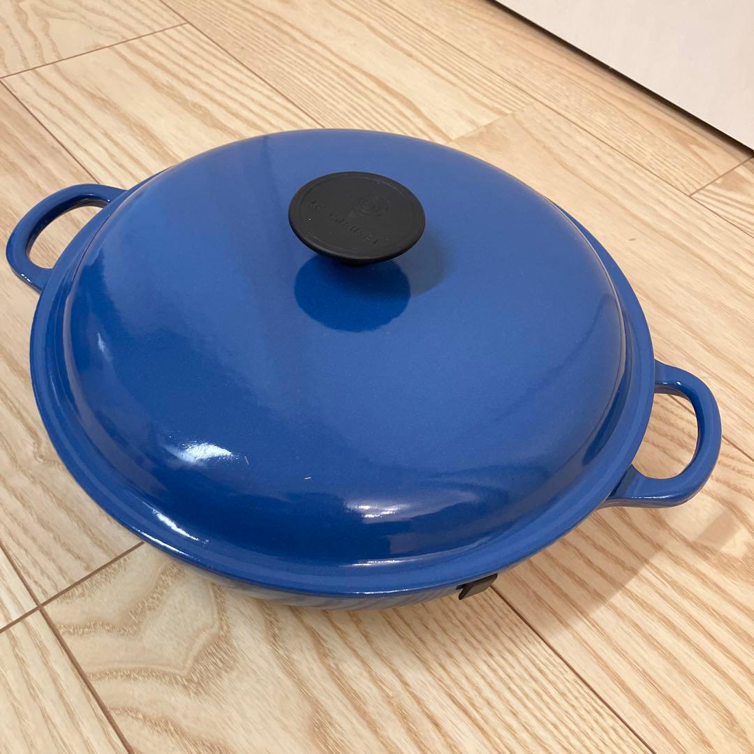LE CREUSET ビュッフェキャセロール ハーモニックブルー 26cm