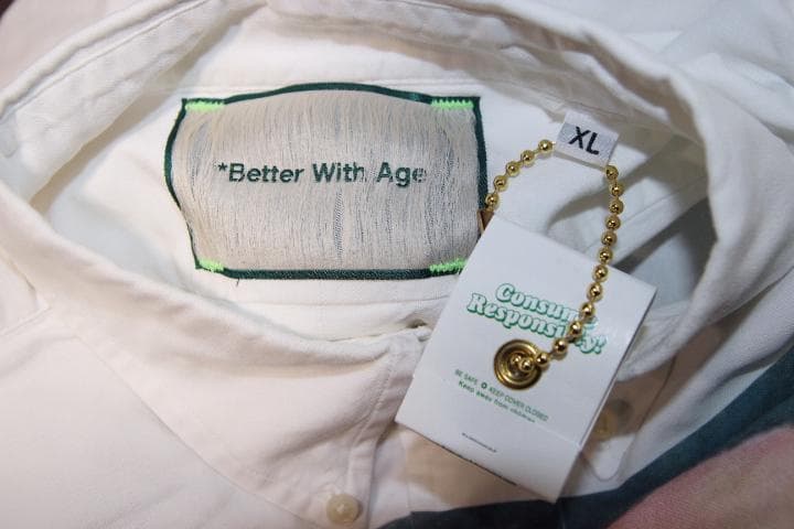 BETTER WITH AGE ベターウィズエイジ オックスフォード BDシャツ