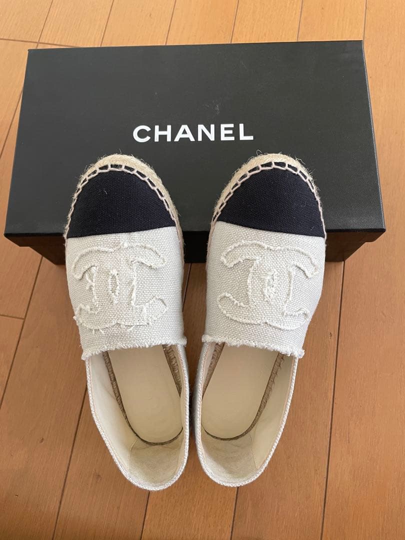 CHANEL エスパドリーユ36
