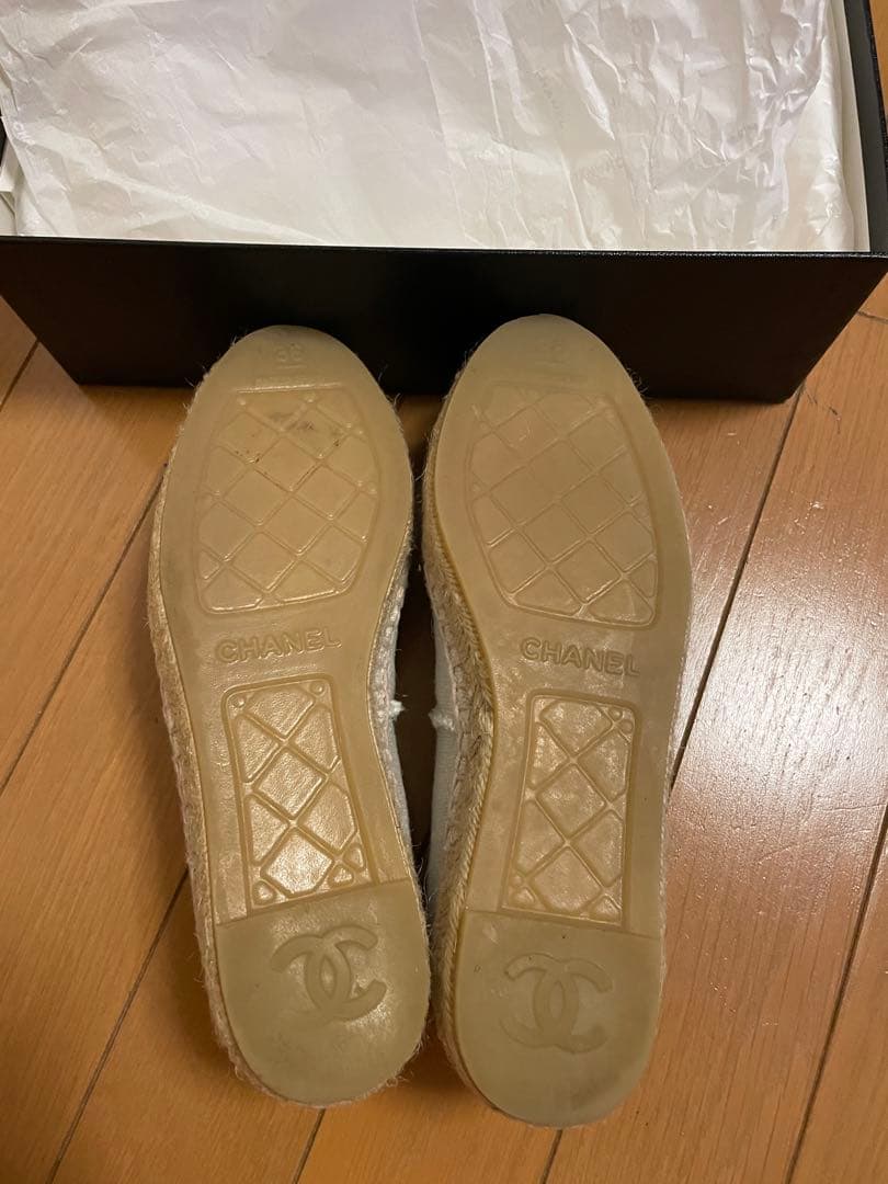 CHANEL エスパドリーユ36