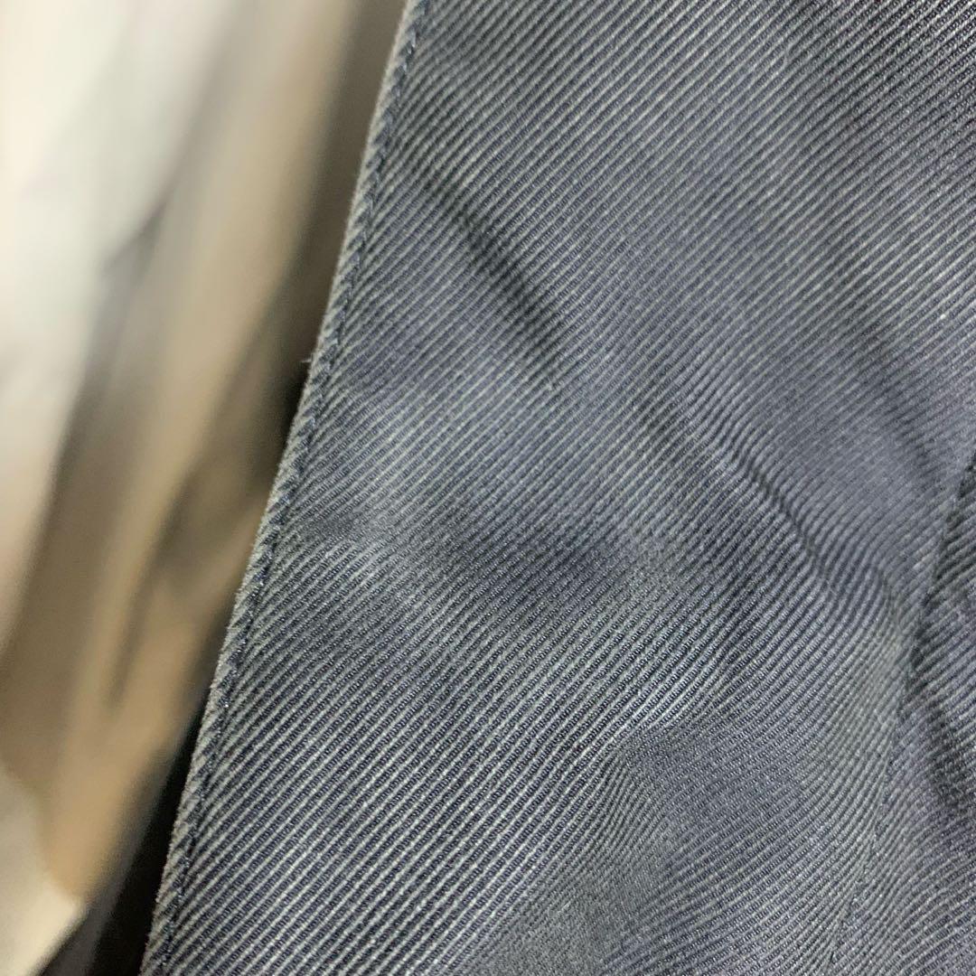 ブルックスブラザーズ ステンカラーコート 比翼 ライナー付き 紺