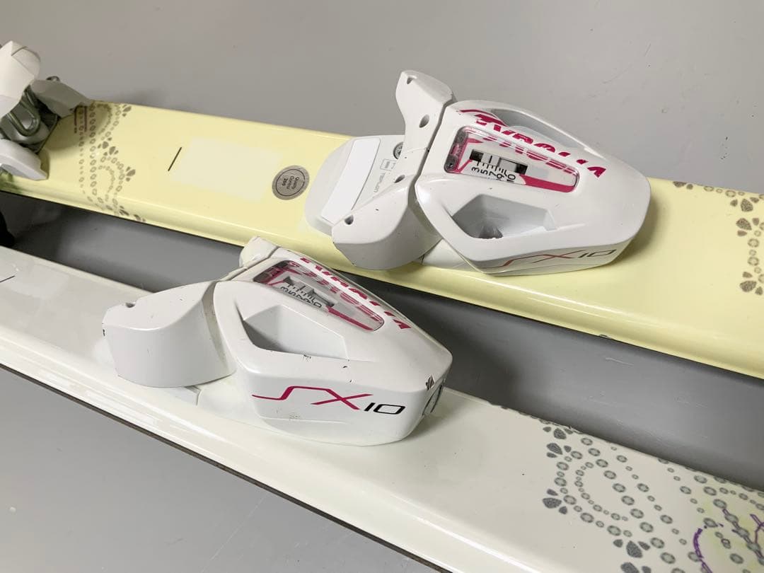 カービングスキー 4点セット　KAZAMA 板152cm／靴23.5cm