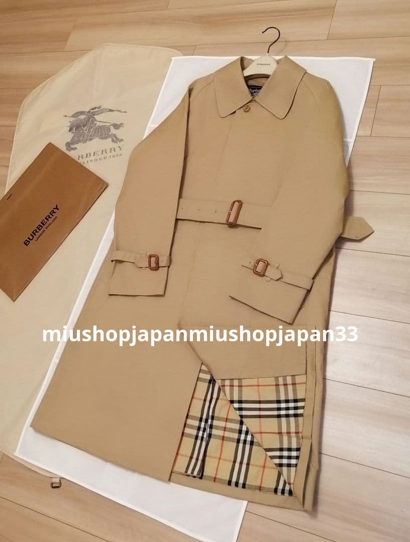 専用●本物上質●一枚袖●ヴィンテージバーバリー　BURBERRY　トレンチコート