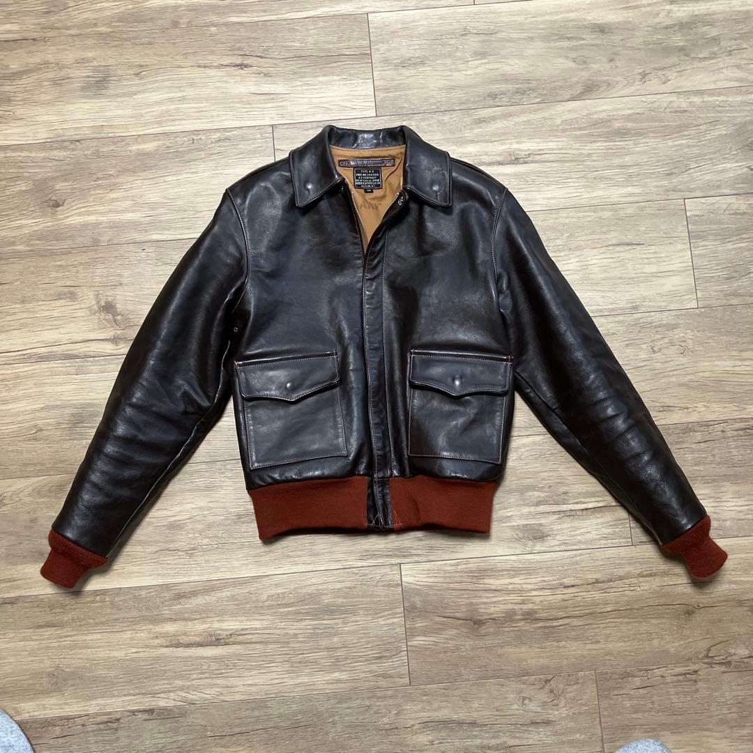 THE FEW A-2フライトジャケット AERO LEATHER 実名復刻