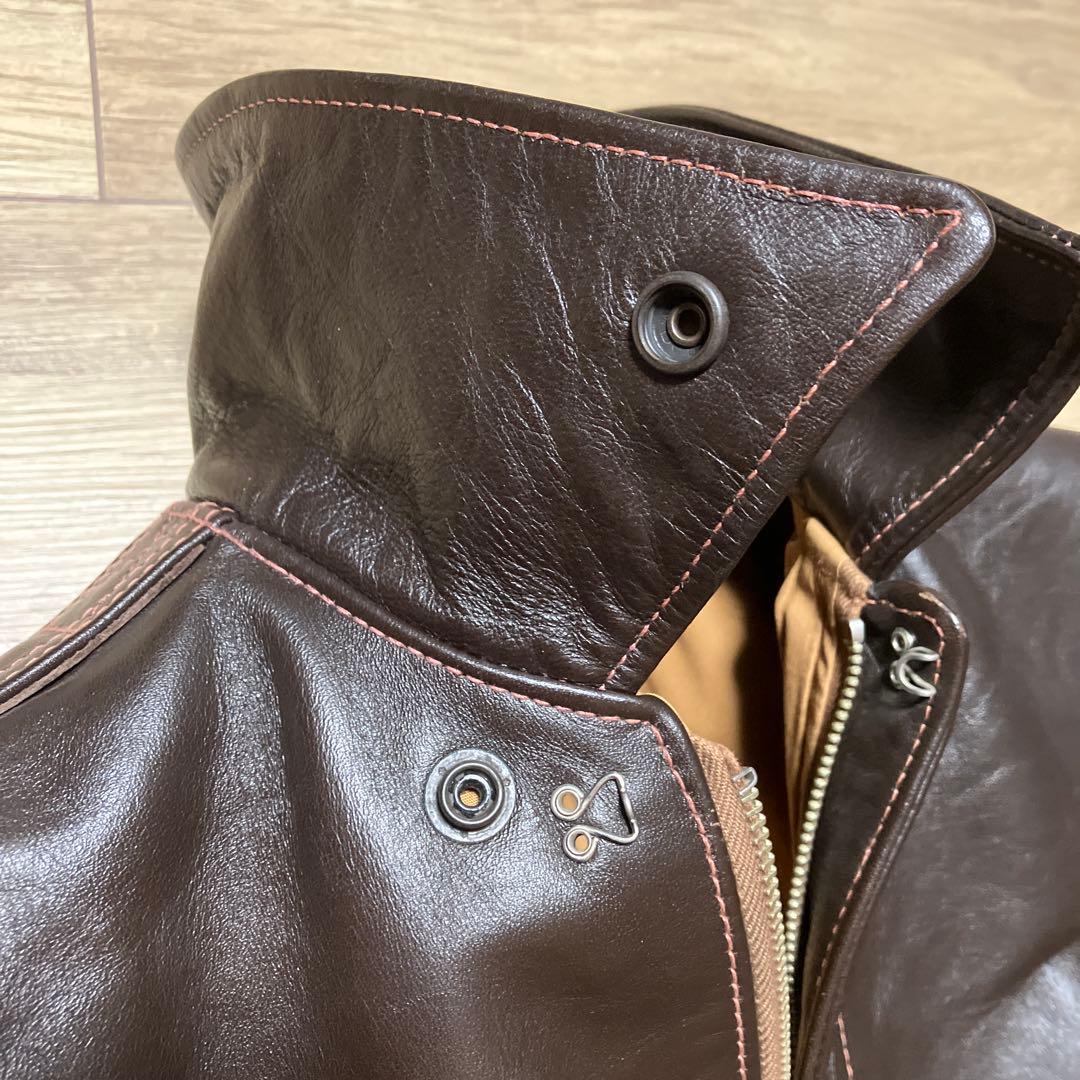 THE FEW A-2フライトジャケット AERO LEATHER 実名復刻