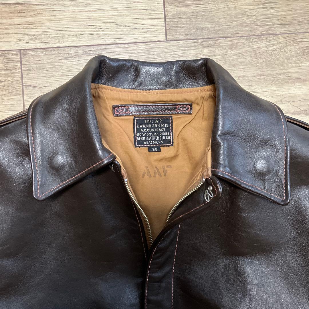 THE FEW A-2フライトジャケット AERO LEATHER 実名復刻