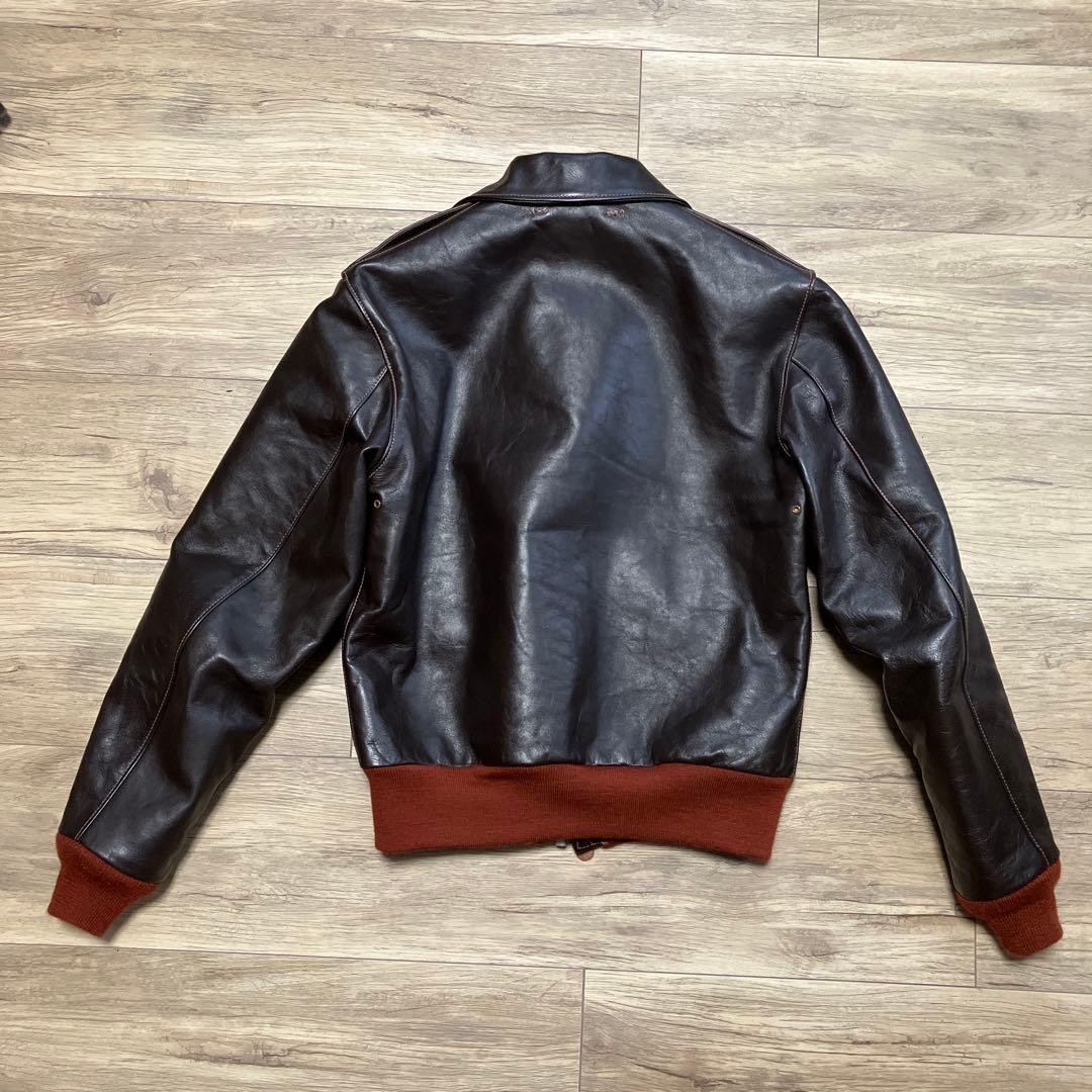 THE FEW A-2フライトジャケット AERO LEATHER 実名復刻