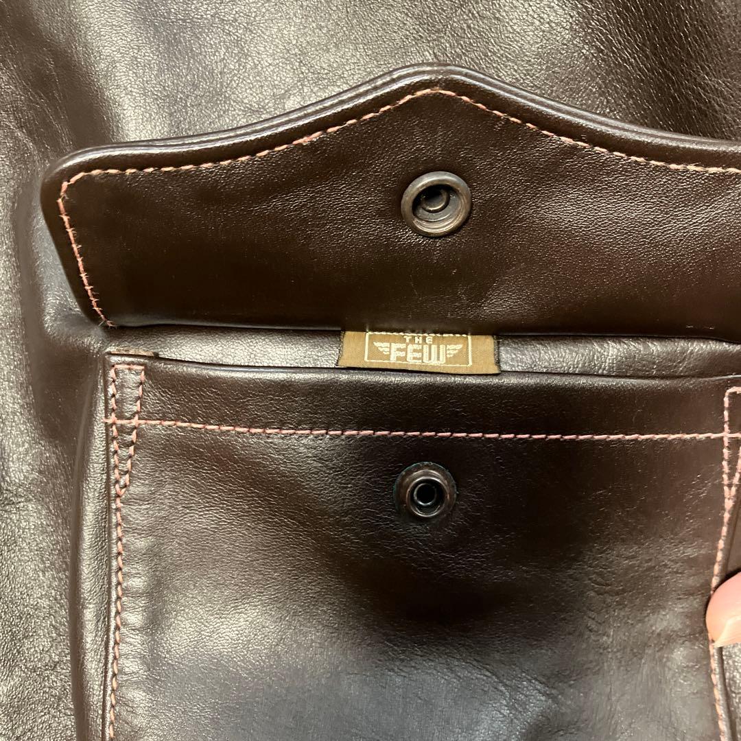 THE FEW A-2フライトジャケット AERO LEATHER 実名復刻