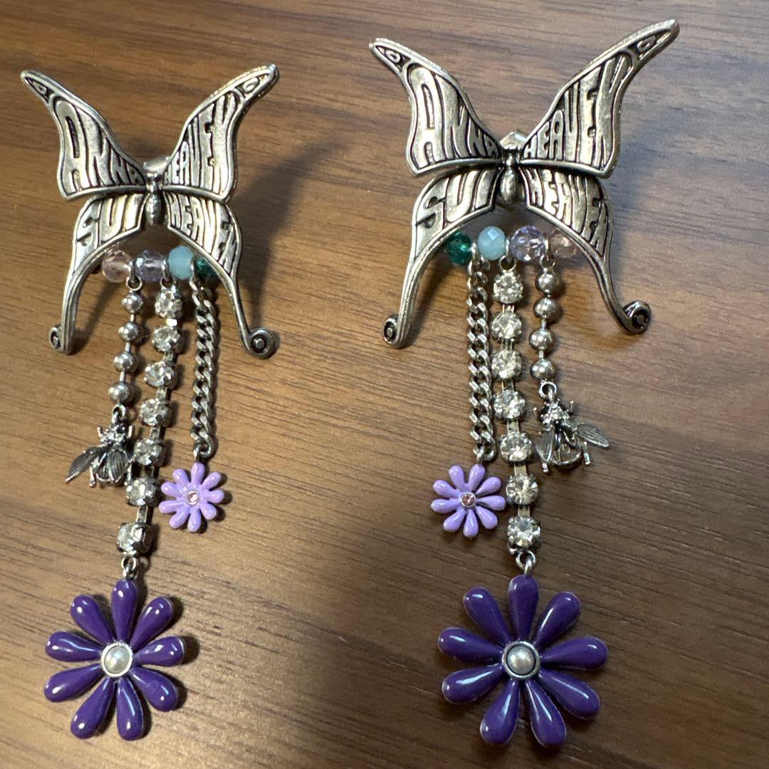 Heaven by Marc JACOBS×ANNA SUI蝶々のピアス
