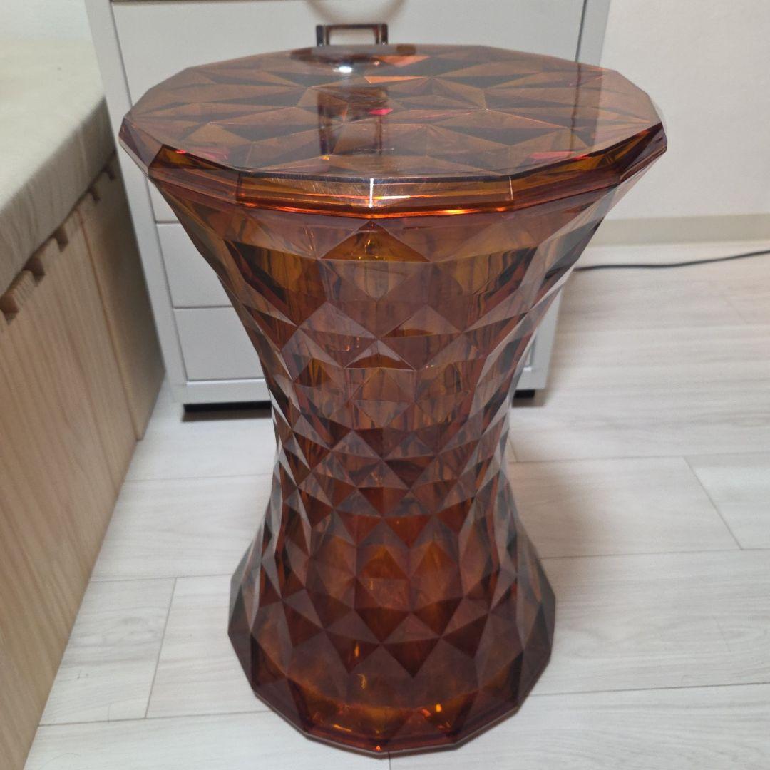 Kartell STONE カルテル ストーン スツール アンバー