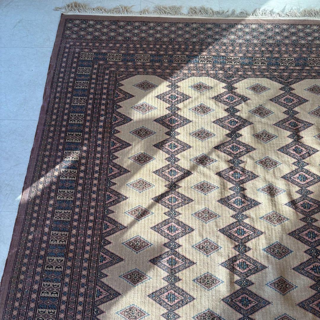 パキスタン　ヴィンテージ　絨毯　ラグ　カーペット　320×215