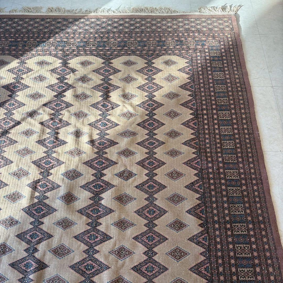 パキスタン　ヴィンテージ　絨毯　ラグ　カーペット　320×215