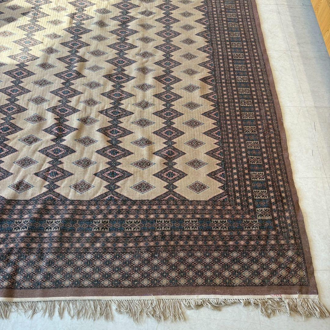 パキスタン　ヴィンテージ　絨毯　ラグ　カーペット　320×215