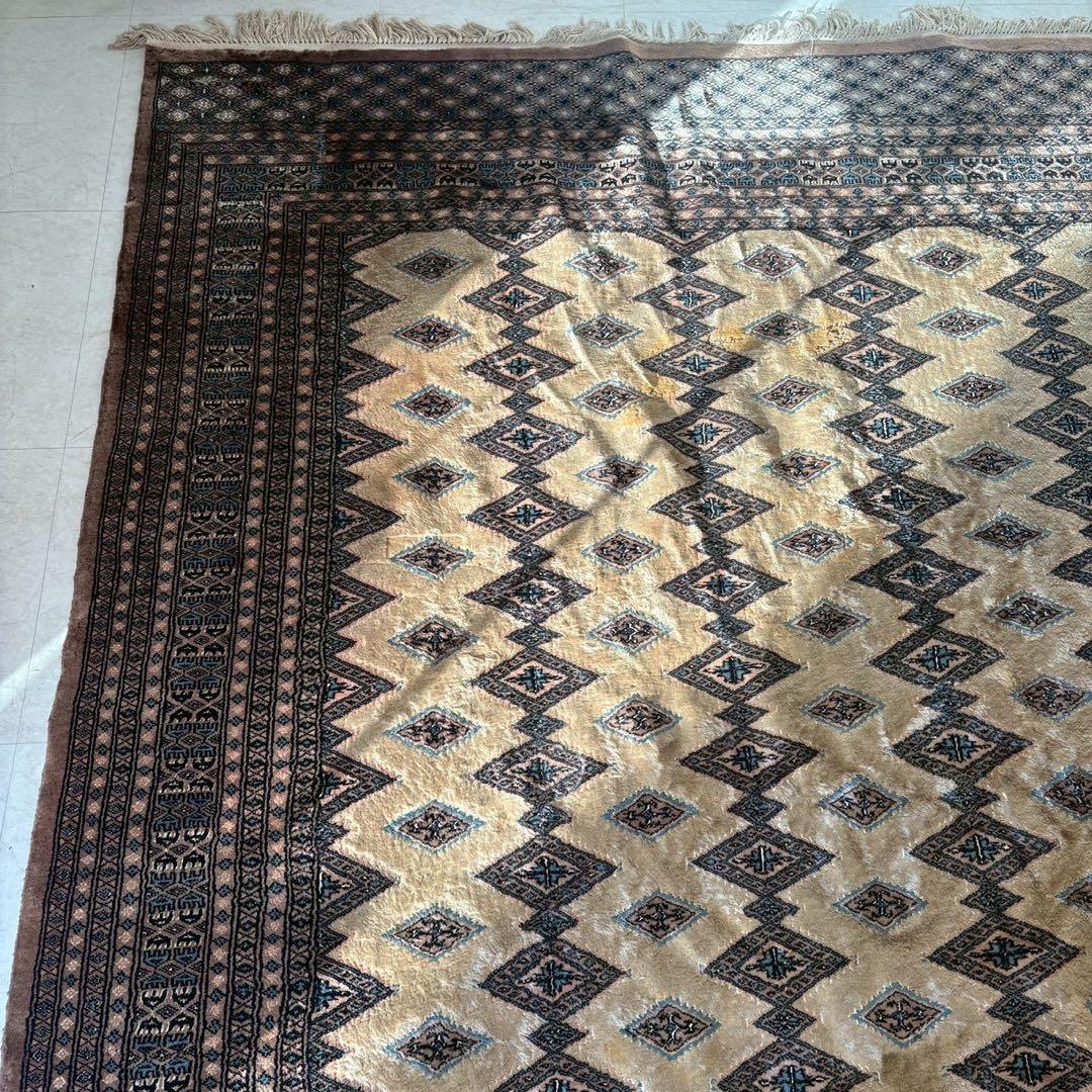 パキスタン　ヴィンテージ　絨毯　ラグ　カーペット　320×215